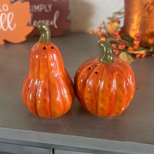 NWT Hobby Lobby Pumpkin Salt and Pepper Shakers